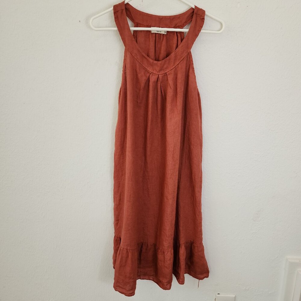 Terzo Millenio Women's Sleeveless Linen Dress